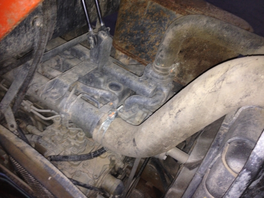 แทรคเตอร์ คูโบต้า L4708 พร้อมใบดันดินและโรตารี่