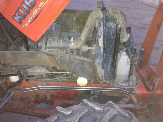 แทรคเตอร์ คูโบต้า L4708 พร้อมใบดันดินและโรตารี่