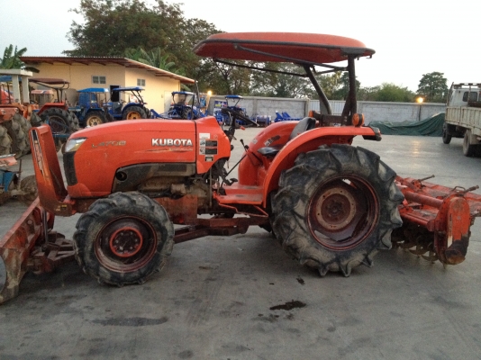 แทรคเตอร์ คูโบต้า L4708 พร้อมใบดันดินและโรตารี่