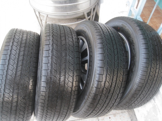 ขายล้อแม็กป้ายแดง NP300 Navara caliber 18" ยางปี14 สนใจติดต่อเล็กคลองสามครับ 081-3747940