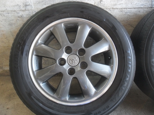 ล้อแม็ก 16นิ้ว 5รู โตโยต้า แคมรี่ พร้อมยาง สวยๆ 4 ล้อ ราคา 6000 บาท ล้อแม็ก 16นิ้ว 5รู โตโยต้า แคมรี่ พร้อมยาง สวยๆ 4 ล้อ ราคา 6000 บาท