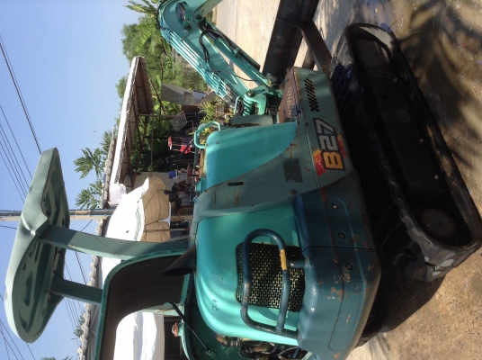 ขายแมคโคร yanmar B27 เทียบpc30