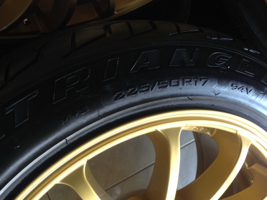 แม็กซ์ ShOGun S-05 ขอบ 17 หน้า 8.5 หลัง 9.5 นิ้ว 5 รู พร้อมยางปี 13