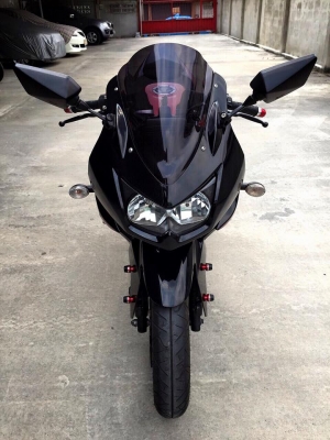 NINJA 250 ปี2010สภาพนางฟ้าแต่งเต็มๆราคาเพียง 79500 ลาย ลิมิเต็ด แท้ สีเดิมทั้งคัน ท่อเทอมิแท้