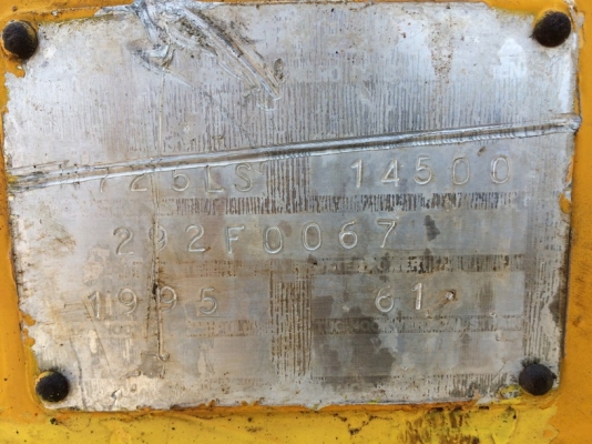 รถขุดล้อยาง Furukawa W725LSN รถนอกขายถูกมาก แค่ 800,000 บาท ด่วนครับ