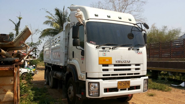 ISUZU 360 ปี53 เบรคแห้ง แม่ลูก3คาน ดัมพ์ สามมิตร ISUZU 360 ปี53 เบรคแห้ง แม่ลูก3คาน ดัมพ์ สามมิตร