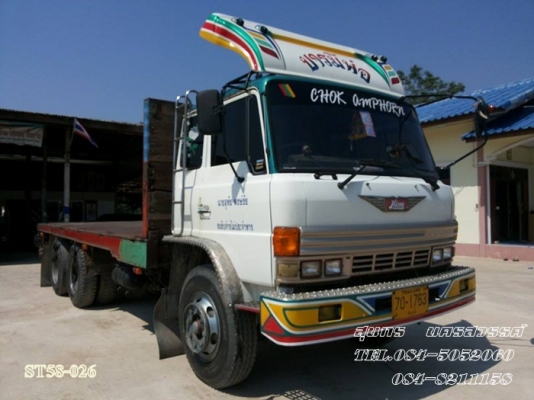 ขายด่วน รถบรรทุก 10 ล้อ HINO 185 แรง พื้นเรียบ เพลาเดียว สภาพพร้อมใช้ ราคาสุดคุ้ม