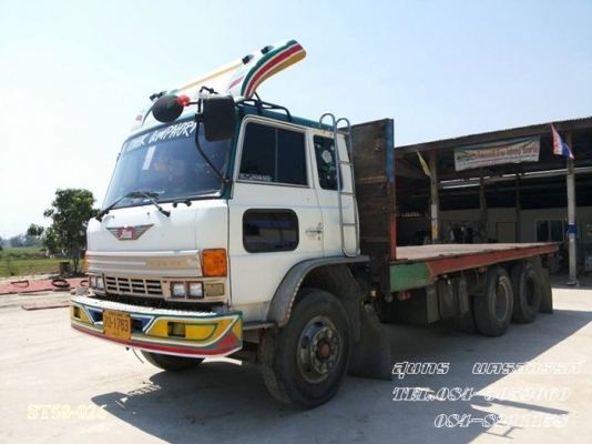ขายด่วน รถบรรทุก 10 ล้อ HINO 185 แรง พื้นเรียบ เพลาเดียว สภาพพร้อมใช้ ราคาสุดคุ้ม