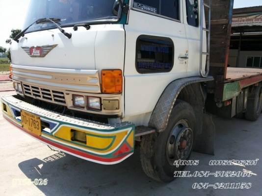 ขายด่วน รถบรรทุก 10 ล้อ HINO 185 แรง พื้นเรียบ เพลาเดียว สภาพพร้อมใช้ ราคาสุดคุ้ม