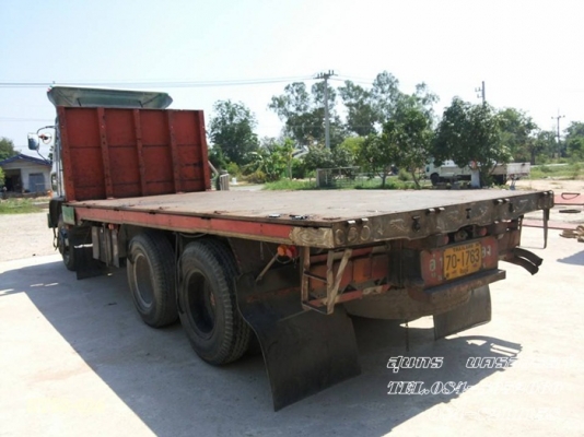 ขายด่วน รถบรรทุก 10 ล้อ HINO 185 แรง พื้นเรียบ เพลาเดียว สภาพพร้อมใช้ ราคาสุดคุ้ม