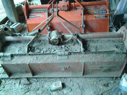 KUBOTA RX162 โรตารี่ของรถ34 ครับ เปลี่ยนเฟืองปั่นใหม่แล้ว สวยพอใช้