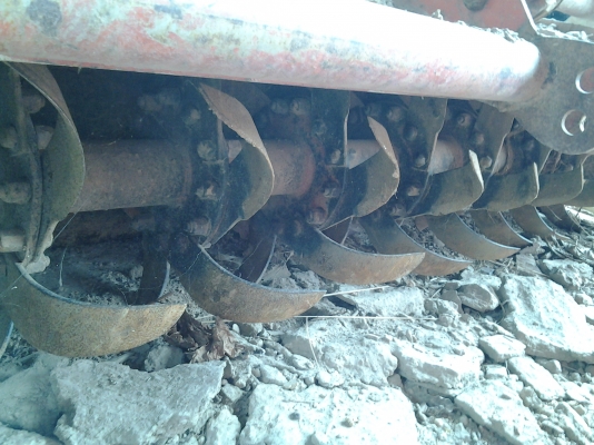 KUBOTA RX162 โรตารี่ของรถ34 ครับ เปลี่ยนเฟืองปั่นใหม่แล้ว สวยพอใช้