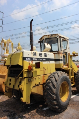 ผ่อนได้ มี VDO รถตัก Komatsu 510 หัวเก๋ง เก่านอกพร้อมใช้
