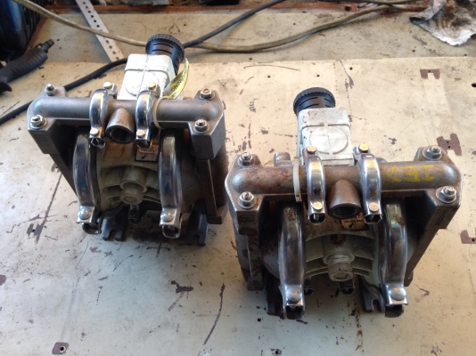 ขายปั้มไดอะแฟรม ขนาด 6หุน โครงสแตนเลส สภาพสวย พร้อมใช้งานมี 2 ตัวครับ