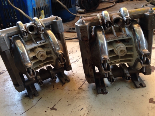 ขายปั้มไดอะแฟรม ขนาด 6หุน โครงสแตนเลส สภาพสวย พร้อมใช้งานมี 2 ตัวครับ ขายปั้มไดอะแฟรม ขนาด 6หุน โครงสแตนเลส สภาพสวย พร้อมใช้งานมี 2 ตัวครับ