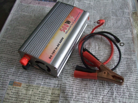 เครื่องแปลงไฟรถเป็นไฟบ้าน