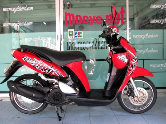 JALATO ปี 55 สีดำแดง หัวฉีดประหยัดน้ำมัน แรงด้วย 125 cc ไมล์ 12xxx โล  แถม 2 รายการ  18900