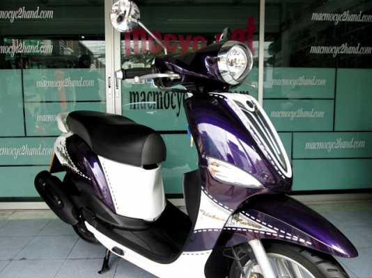 filano  สีม่วงขาว รถเดือน พฤษภาคม ปี 55 ไมล์ 6 พันโล ระบบหัวฉีด ประหยัดนํ้ามัน ของแถม 2 รายการ 25900