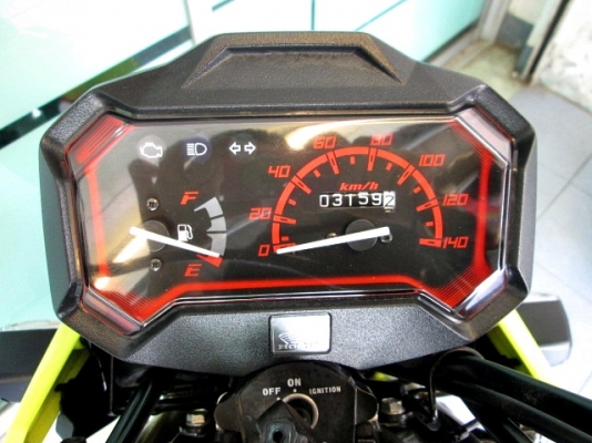 ZOOMER สีเหลืองดำ สีใหม่ลายใหม่ล่าสุด ไมล์สีดำ รถเดือน ก.ค. ปี 57 ไมล์ 3 พันโล ของแถม 3 รายการ 39900