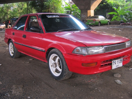 โตโยต้า โดเรมอน ติดแก๊สขับได้ แมค15 เกียร์ออโต 1600ถูถๆ19000