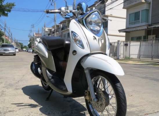 Yamaha FINO FI ปี 14 ขาวสวยสง่า เดิมดีไม่มีบิวด์ เพียง 28,900 บาทเท่านั้น