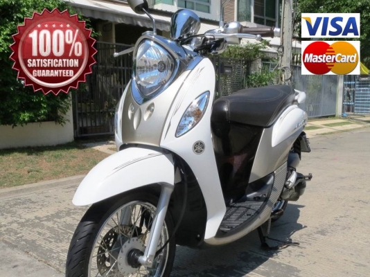 Yamaha FINO FI ปี 14 ขาวสวยสง่า เดิมดีไม่มีบิวด์ เพียง 28,900 บาทเท่านั้น