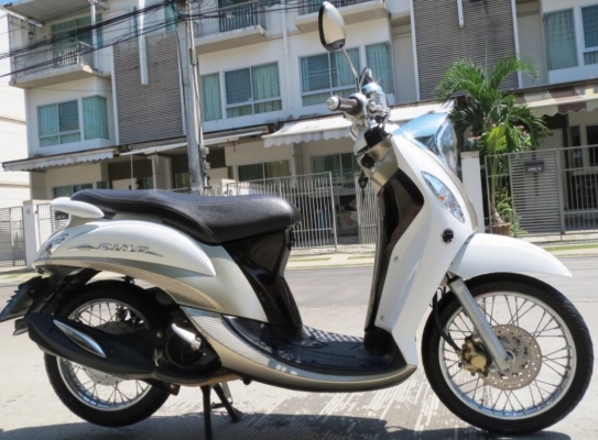 Yamaha FINO FI ปี 14 ขาวสวยสง่า เดิมดีไม่มีบิวด์ เพียง 28,900 บาทเท่านั้น