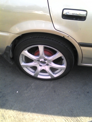 ขอบ 17 พร้อมยาง แม๊ก ขนาด 4 รู 100 mm. ชุด 4 วง โทร.081-427-3941 ขอบ 17 พร้อมยาง แม๊ก ขนาด 4 รู 100 mm. ชุด 4 วง โทร.081-427-3941