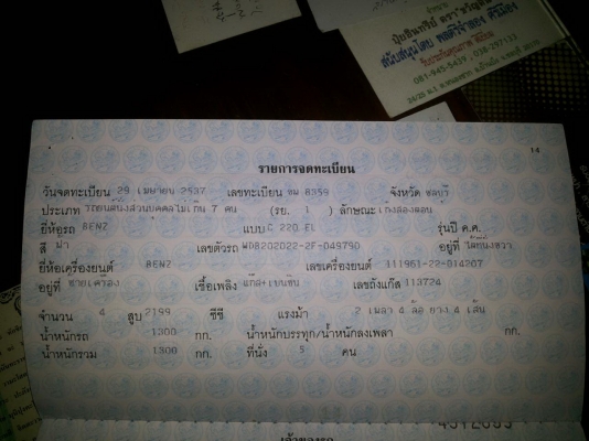 BENZ C220 ELEGANT ปี94