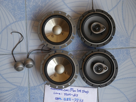 ชุดลำโพงมือสอง Pioneer/Carrozzeria พร้อมทวิตเตอร์