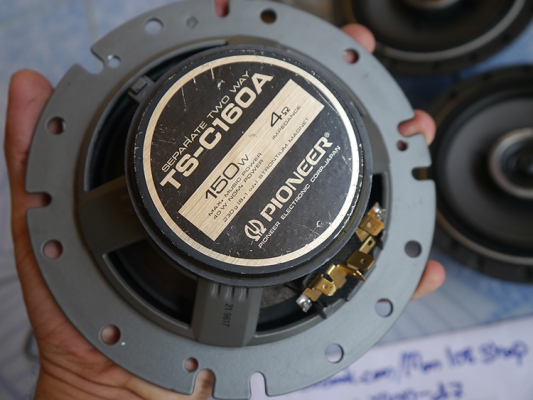 ชุดลำโพงมือสอง Pioneer/Carrozzeria พร้อมทวิตเตอร์