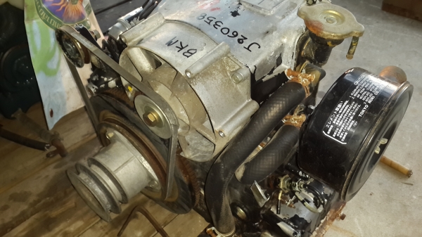 มิซู 2 สูบหม้อน้ำในตัว 10 แรง  รห้ส L -  5