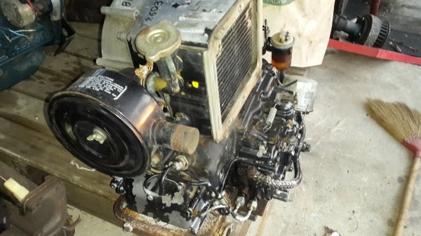 มิซู 2 สูบหม้อน้ำในตัว 10 แรง  รห้ส L -  5