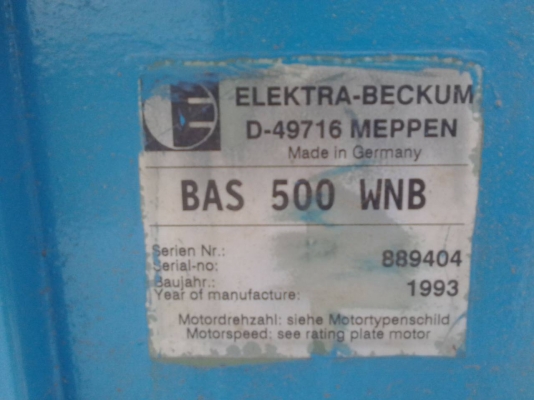 ขาย !! เลื่อยสายพาน ของเยอรมัน (ขาดใบเลื่อย)