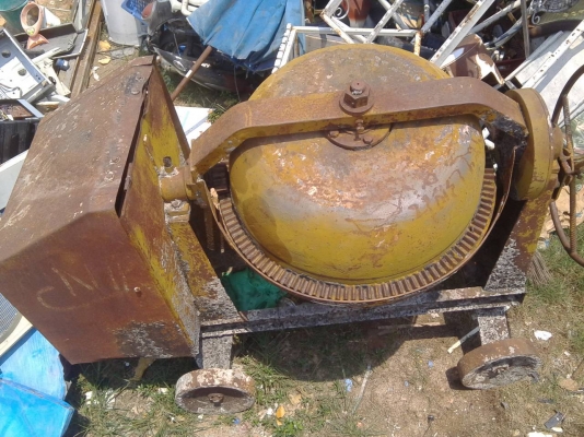 ขาย !! โม่ผสมปูนพร้อมมอเตอร์