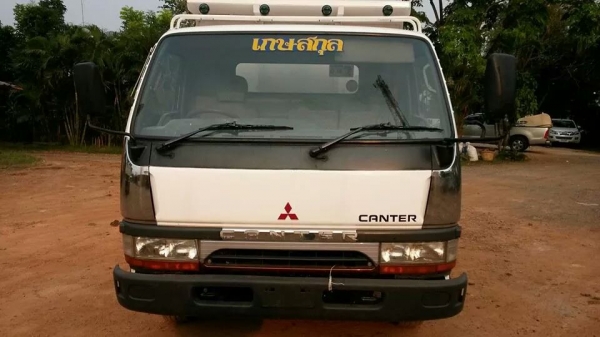 ขายหกล้อดั๊ม mitsubishi canter FE449 115 แรง ทะเบียนปี 44