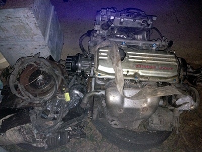 ขายเครื่อง 4G15 พร้อมชุดไฟครบครับ