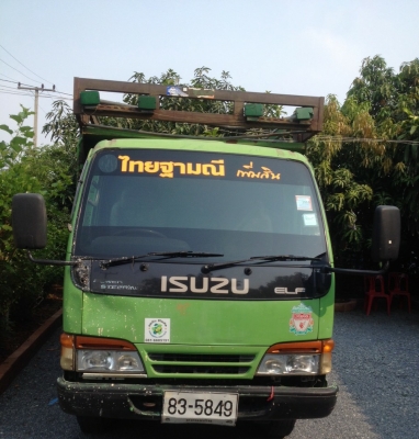 หกล้อ อีซูซุ NKR110ดั้ม ปี48 สภาพพร้อมใช้งาน ทะเบียนพร้อมโอน