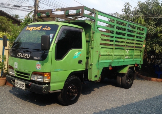 หกล้อ อีซูซุ NKR110ดั้ม ปี48 สภาพพร้อมใช้งาน ทะเบียนพร้อมโอน