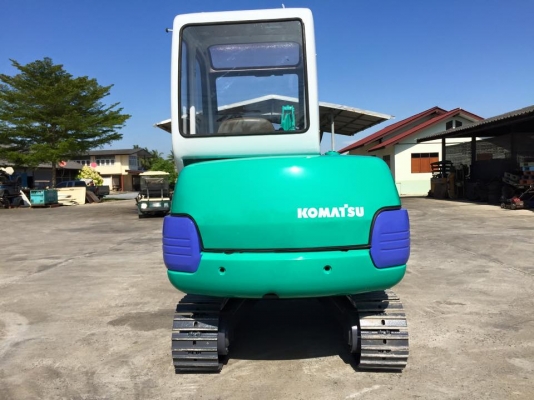 รถแบคโฮล KOMATSU PC30-7 มือสอง มีหัวเก๋ง นำเข้าญี่ปุ่น