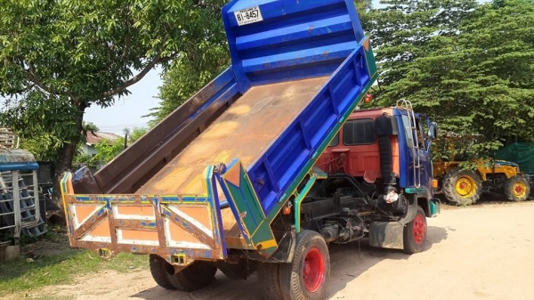 ขายดัมพ์ยาง8.25R16 เพาเวอร์ ทิ๊ฟฟี่ กระบะดัมพ์5คิว แชชซีสวยเดิม กระบะใหม่ สภาพพร้อมลุยงาน เอกสารเล่มทะเบียนพร้อมโอน