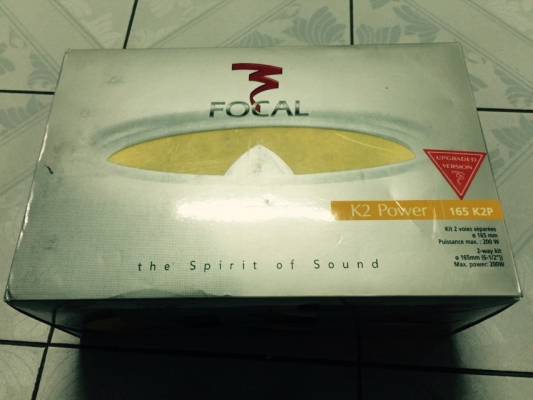 ขายลำโพงแยกชิ้น 6.5" FOCAL รุ่น 165 K2Power ตัว TOP