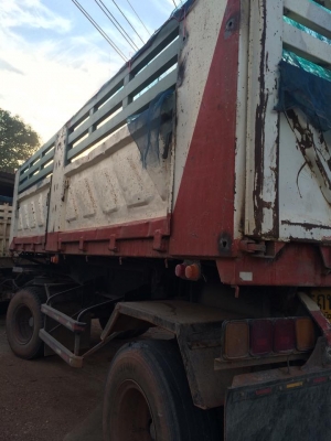 หางพ่วงสามมิตร ปี47ดั้ม 2คาน หางพ่วงสามมิตร ปี47ดั้ม 2คาน