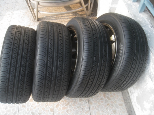 ขายล้อแม็กมือ2 CE28 15" งาน ssw ยางปี13 สนใจติดต่อเล็กคลองสามครับ 081-3747940