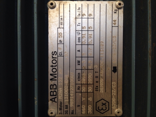 ขายปั้มน้ำแบบตั้งแรงดันสูง หัวปั้ม Groundfos CRN 16 มอเตอร์ ABB 4.5Kw 380V สภาพของใหม่เก่าเก็บไม่เคยใช้งาน ขายปั้มน้ำแบบตั้งแรงดันสูง หัวปั้ม Groundfos CRN 16 มอเตอร์ ABB 4.5Kw 380V สภาพของใหม่เก่าเก็บไม่เคยใช้งาน