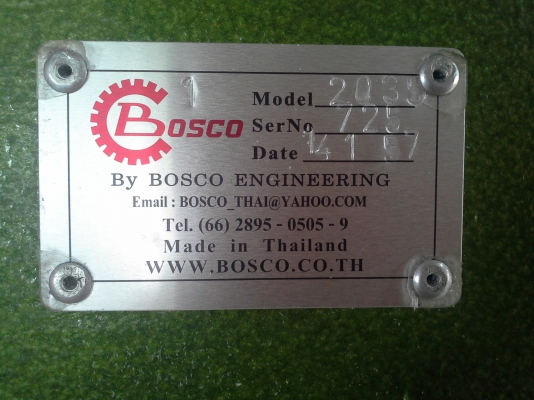 เครื่องบดพลาสติก BOSCO เพิ่งซื้อมาใหม่ครับไม่ได้ใช้งาน ปี 2557 ขนาด 10 แรงม้า ใช้ไฟ 380V. พร้อมใข้งาน เครื่องบดพลาสติก BOSCO เพิ่งซื้อมาใหม่ครับไม่ได้ใช้งาน ปี 2557 ขนาด 10 แรงม้า ใช้ไฟ 380V. พร้อมใข้งาน