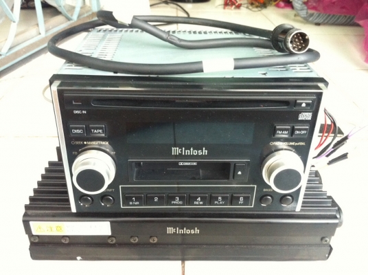 ชุด Mcintosh เครื่องเล่น PF-21421 CD TAPE และ Power Amp EF-10801 มือ2 ญี่ปุ่น