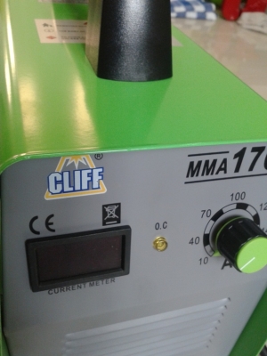 ตู้เชื่อม INVERTER CLIFF MMA170 170A ตู้เชื่อม INVERTER CLIFF MMA170 170A