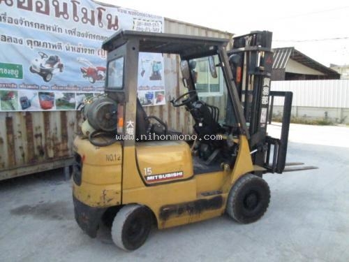 รถยก   MITSUBISHI   KFG15  รหัสสินค้า : 80802413 หรือเพิ่มเติมไดที่ www.nihonmono.com
