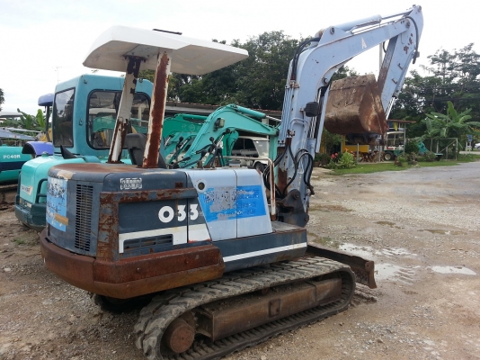 ขายถูก รถขุด คูโบต้า KX-033 เก่าญี่ปุ่น สวยๆ เดิมๆ แห้งๆ โทร 090-986-2521